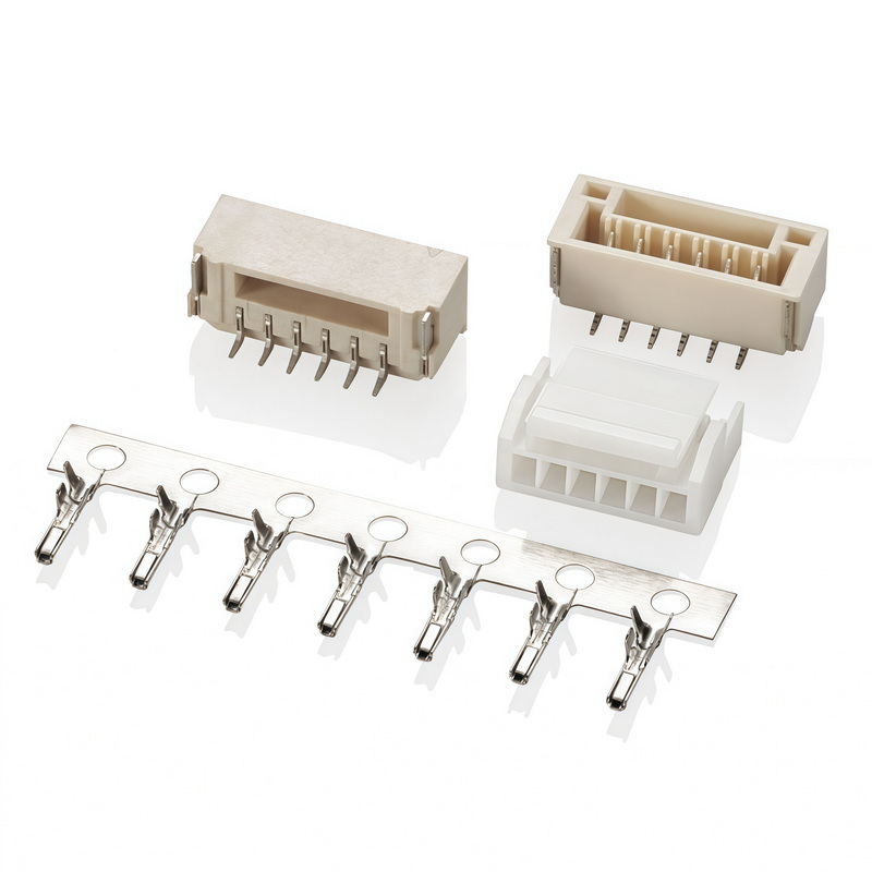 1.25G H Pitch Wire-to-Board Connector | Locked Crimp PCB Connector